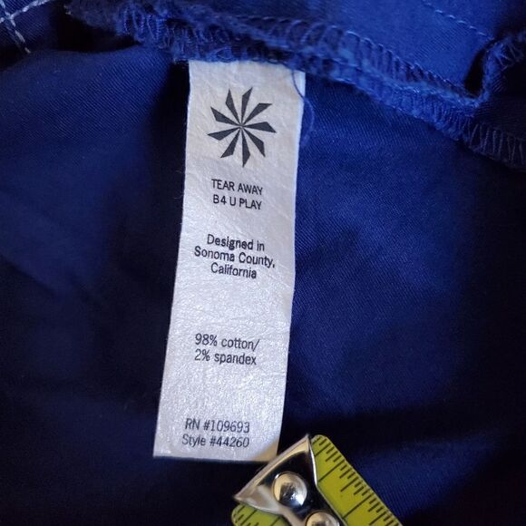 ATHLETA Women's Button Down Mini Dress Size Medium Blue - Picture 8 of 10